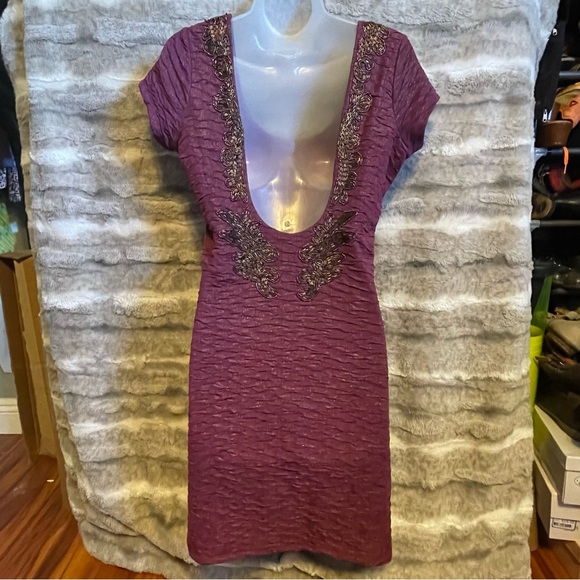 Free People Bringing Sexy Back shimmer dress - Picture 3 of 6